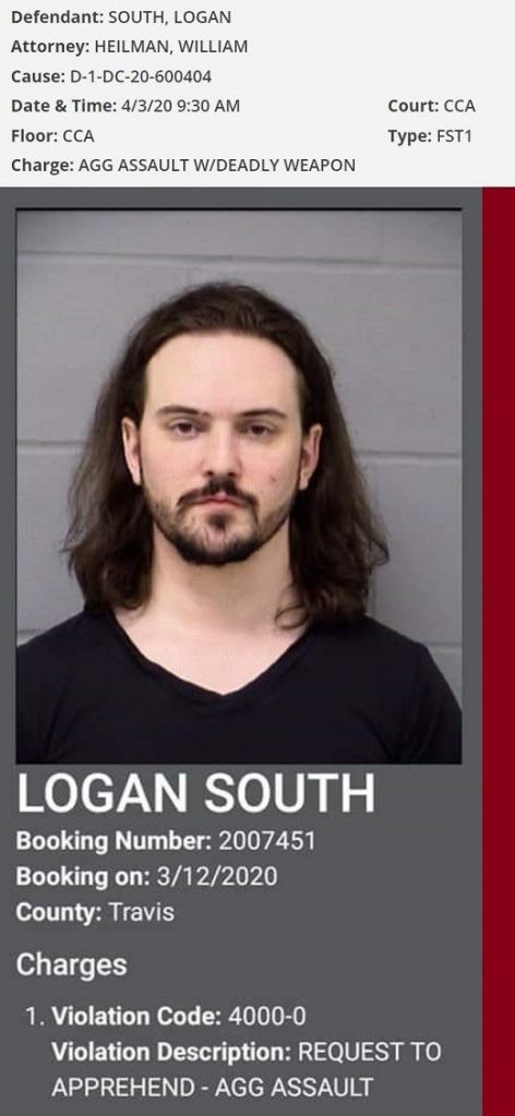 Logan South gets arrested for assault 